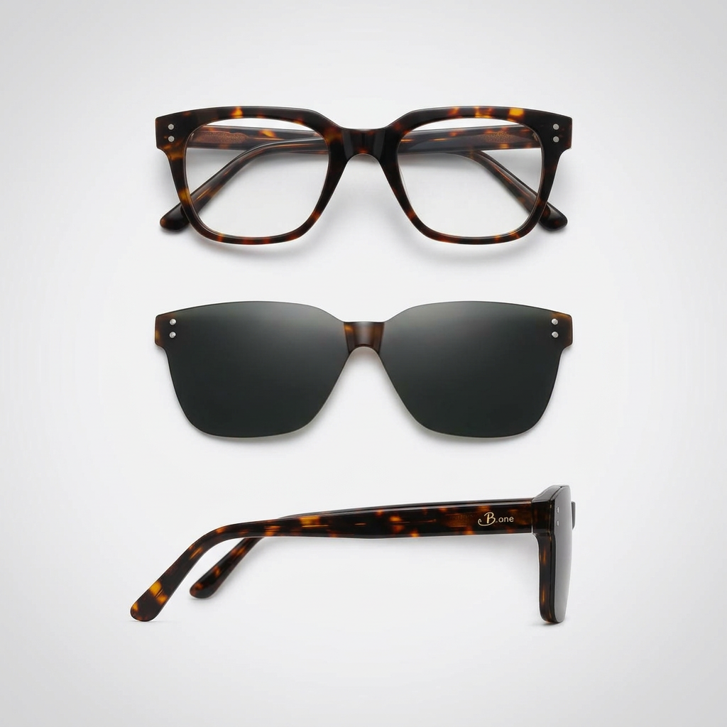 Lunettes Soleil Magnétique 2en1