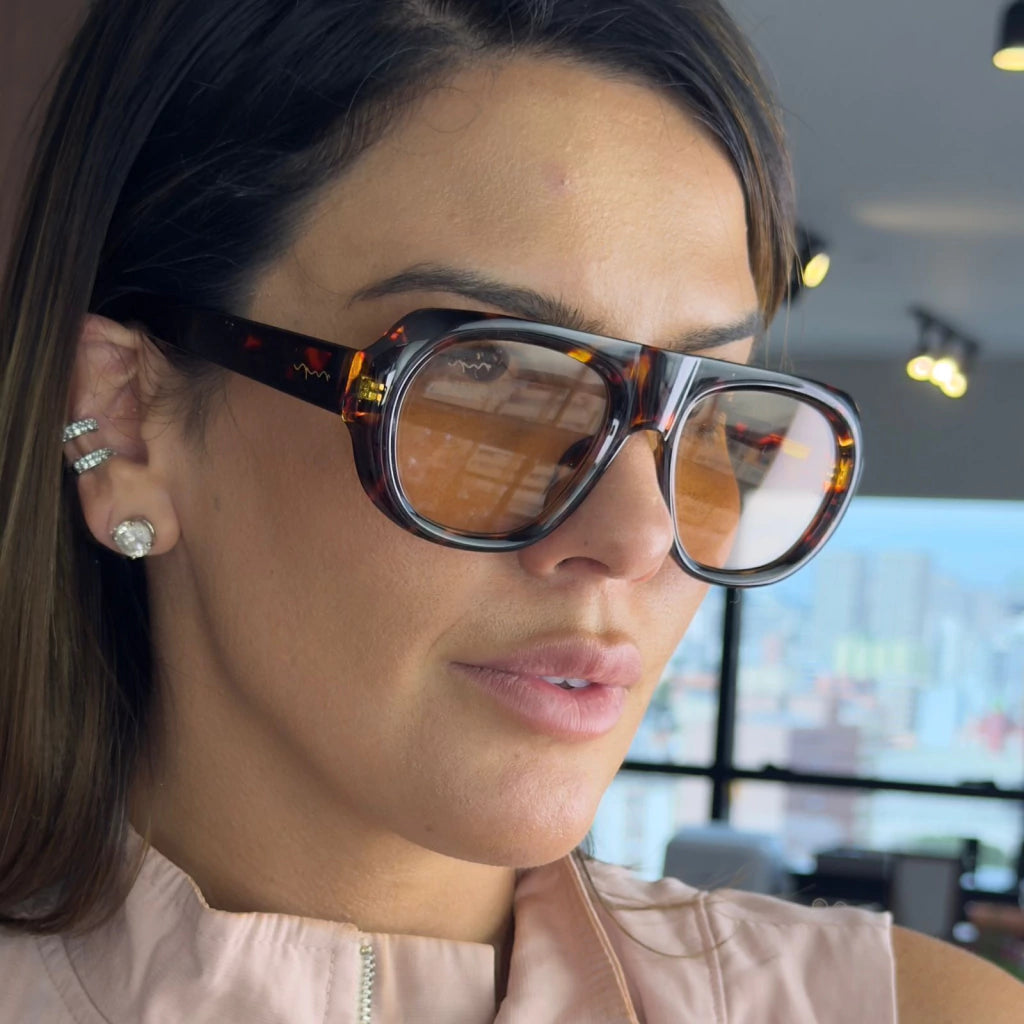 Luna Aviator marron
